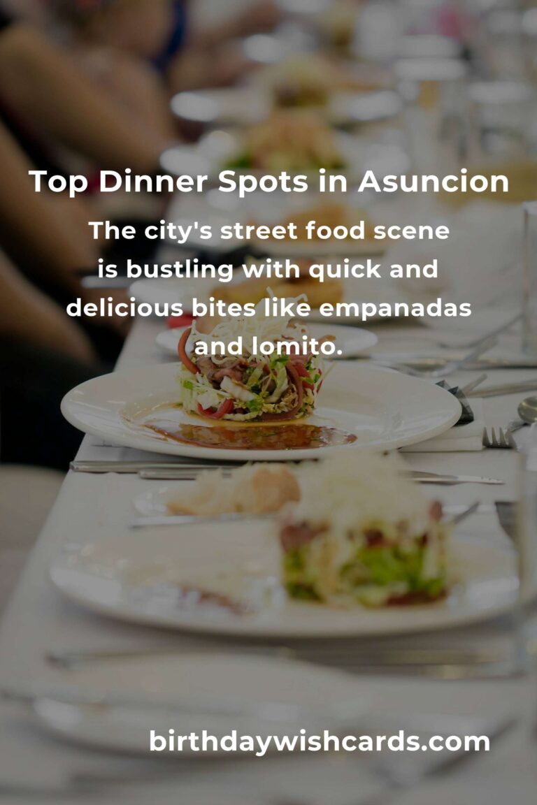 Discover the Best Dinner Ideas in Asuncion for 2025