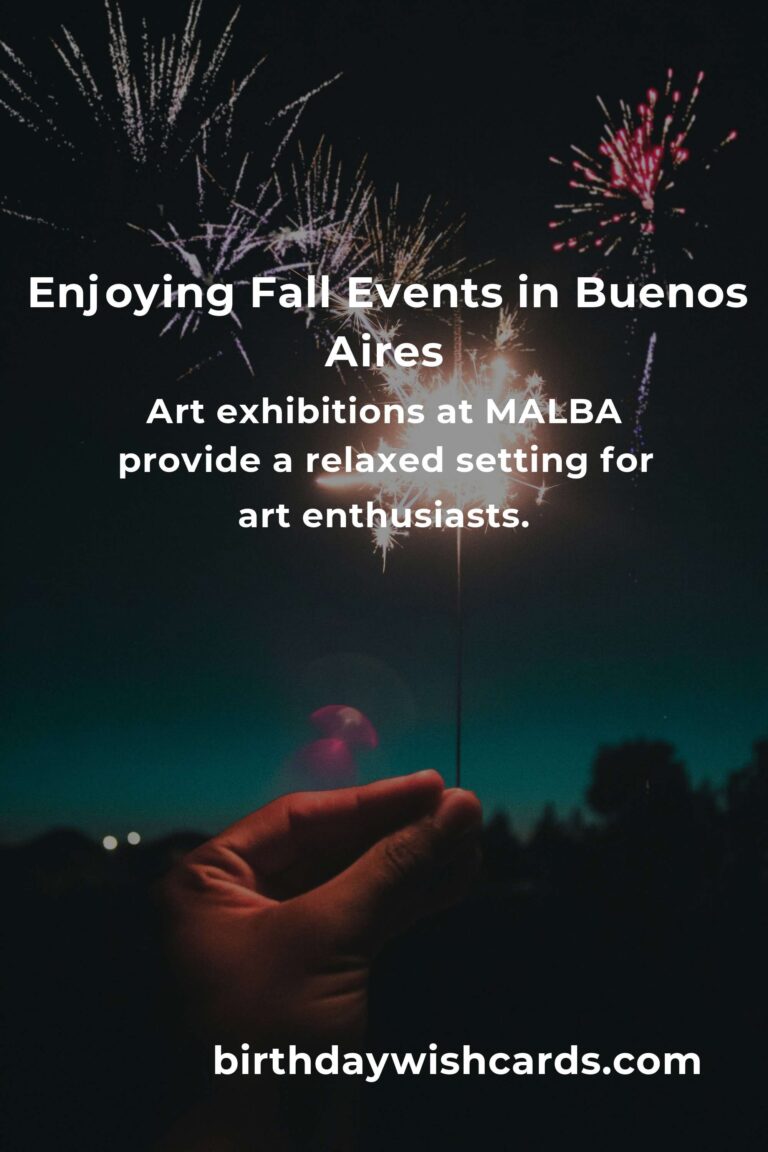 Discover the Best Fall Events in Buenos Aires for Retirees