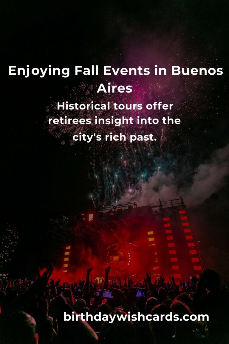 Discover the Best Fall Events in Buenos Aires for Retirees