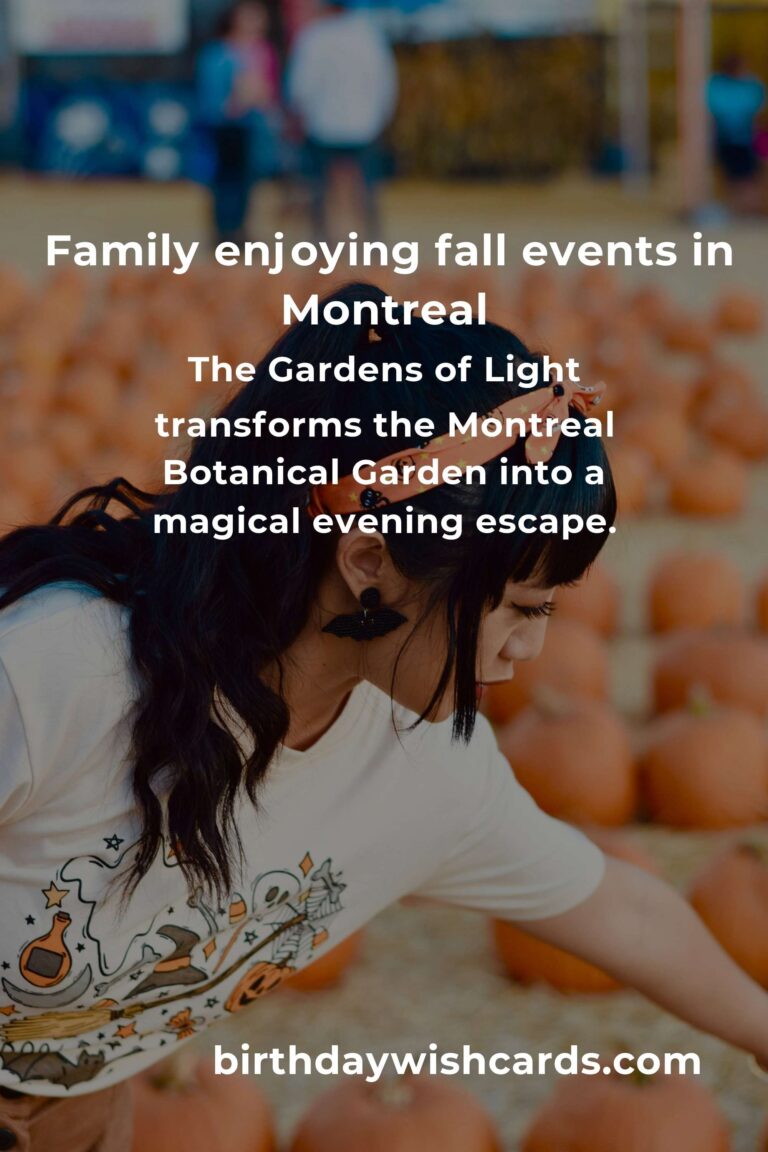 Discover the Best Fall Events in Montreal: A Working Mom's Guide to Family Fun and Relaxation
