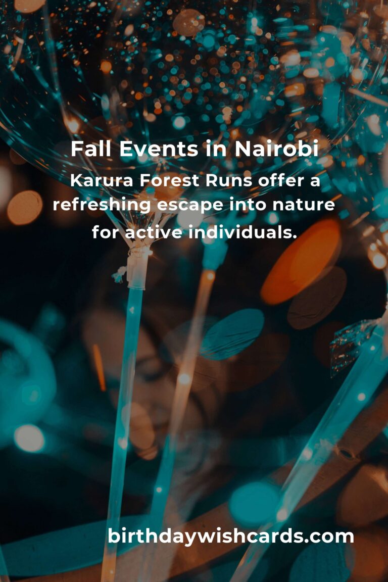 Discover the Best Fall Events in Nairobi for Digital Nomads
