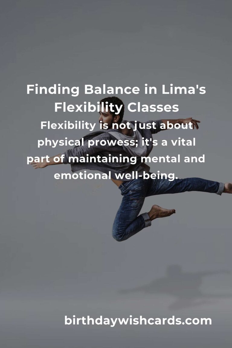 Discover the Best Flexibility Classes in Lima for 2025: Stretch Your Limits with Heart and Soul