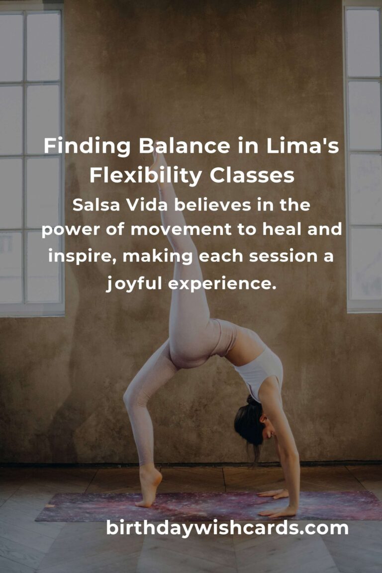 Discover the Best Flexibility Classes in Lima for 2025: Stretch Your Limits with Heart and Soul