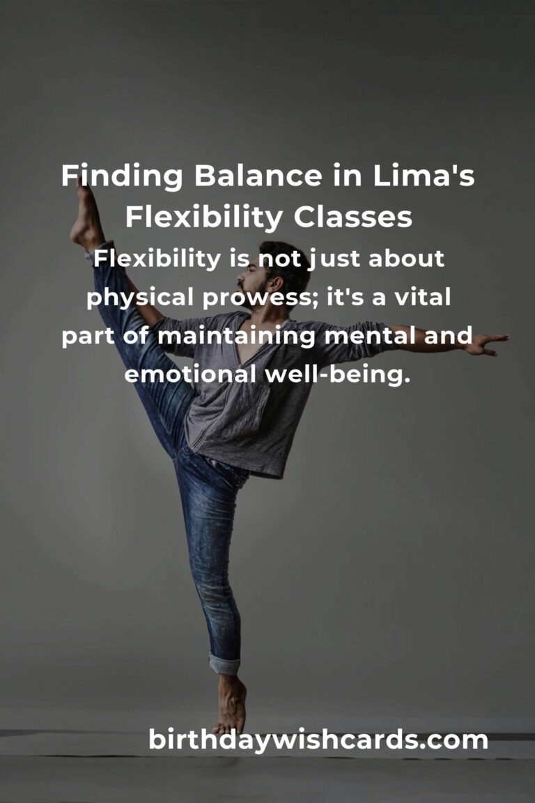 Discover the Best Flexibility Classes in Lima for 2025: Stretch Your Limits with Heart and Soul