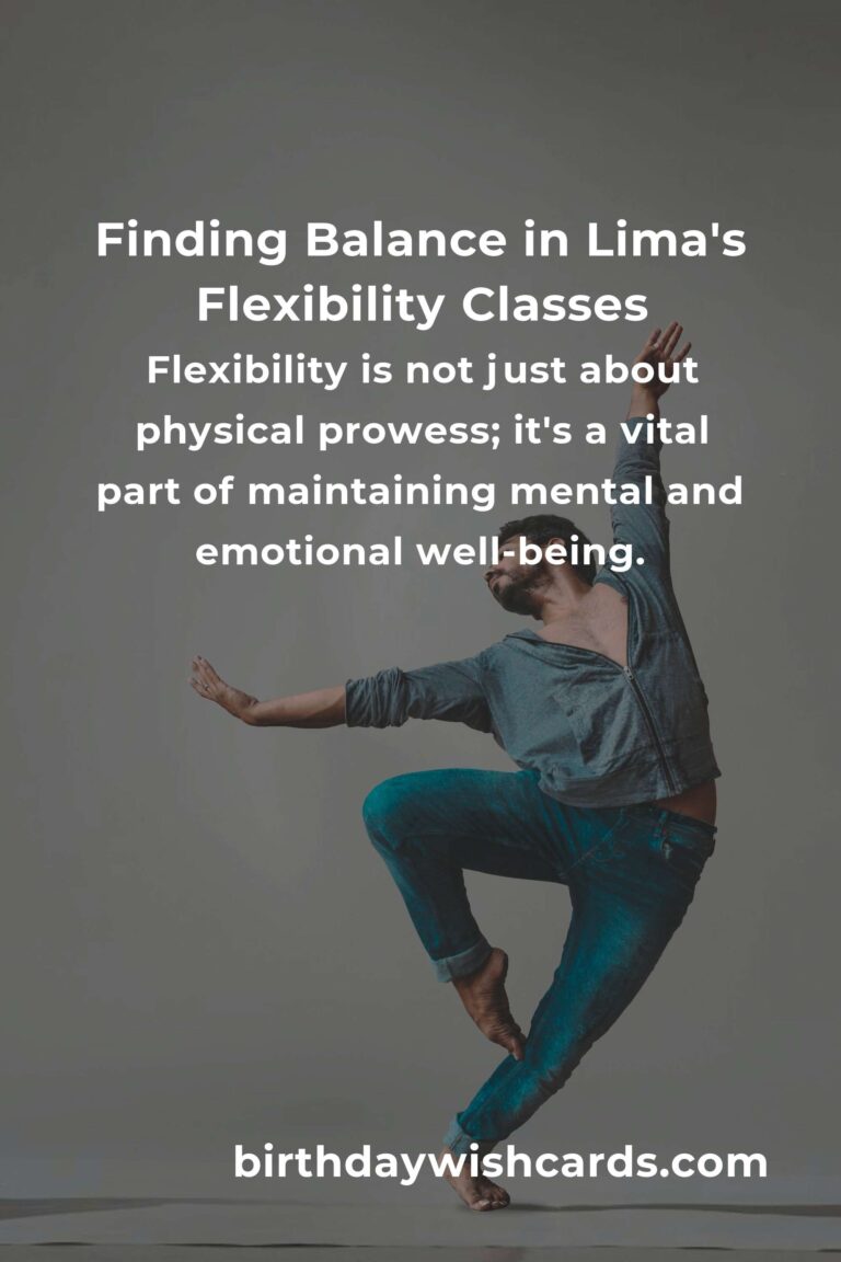 Discover the Best Flexibility Classes in Lima for 2025: Stretch Your Limits with Heart and Soul
