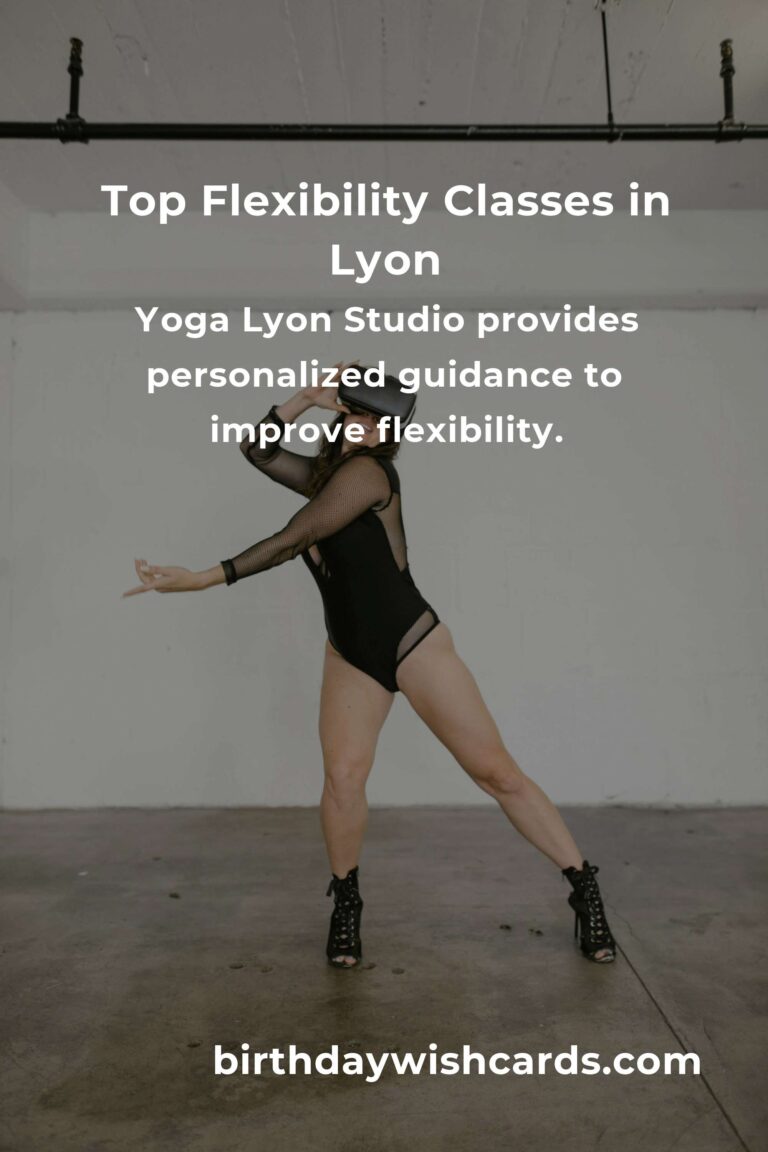 Discover the Best Flexibility Classes in Lyon for 2025