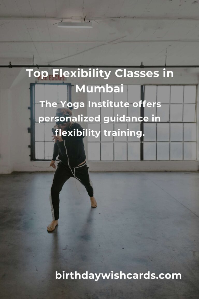Discover the Best Flexibility Classes in Mumbai for 2025