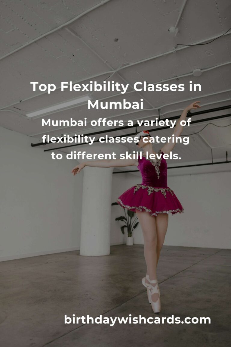 Discover the Best Flexibility Classes in Mumbai for 2025