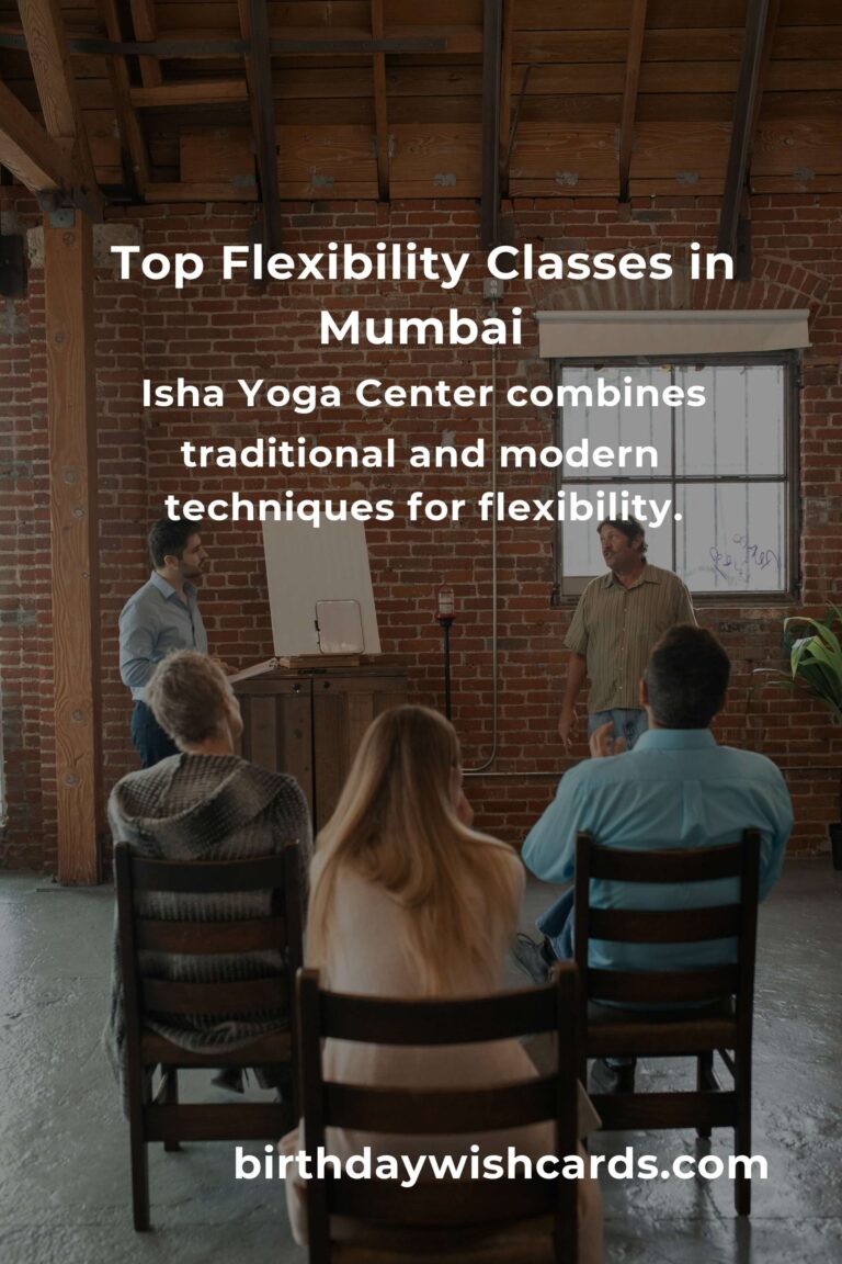 Discover the Best Flexibility Classes in Mumbai for 2025