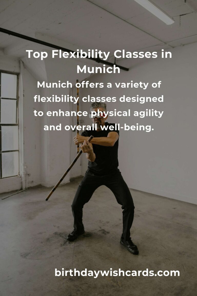 Discover the Best Flexibility Classes in Munich for 2025