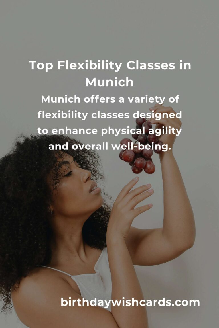 Discover the Best Flexibility Classes in Munich for 2025