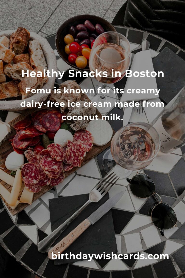 Discover the Best Healthy Snacks in Boston for 2025