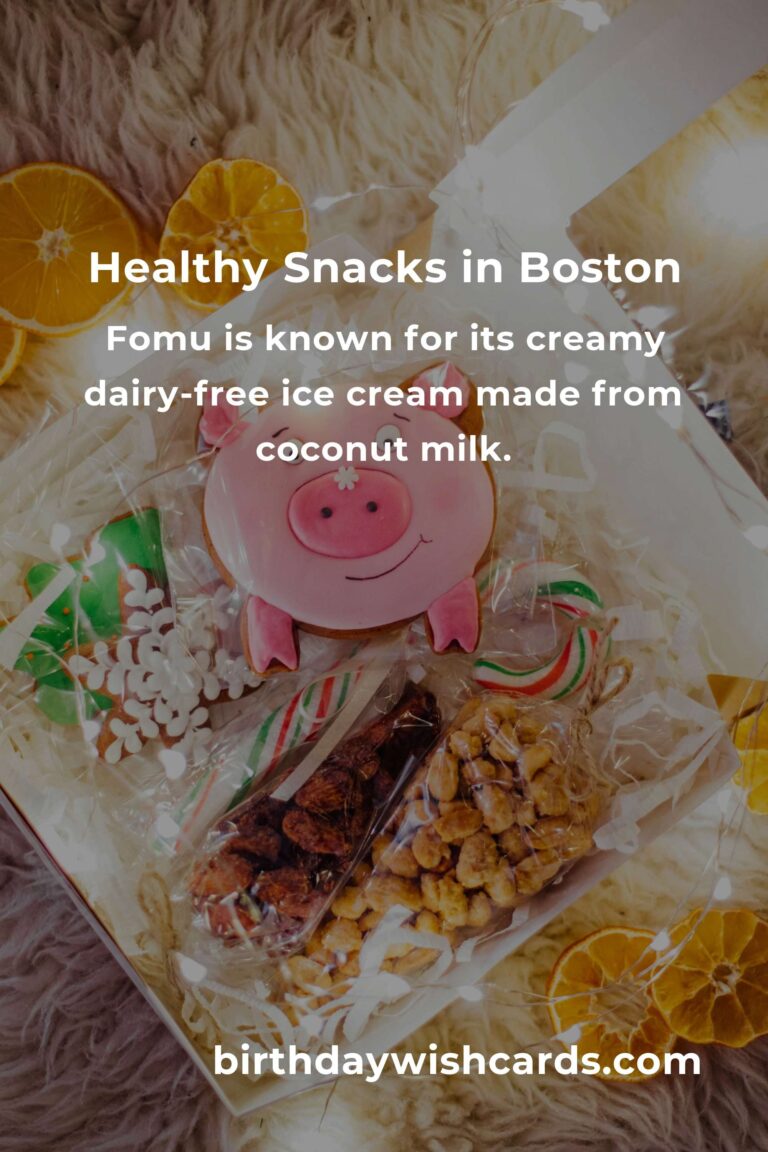 Discover the Best Healthy Snacks in Boston for 2025