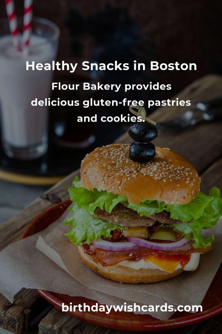 Discover the Best Healthy Snacks in Boston for 2025