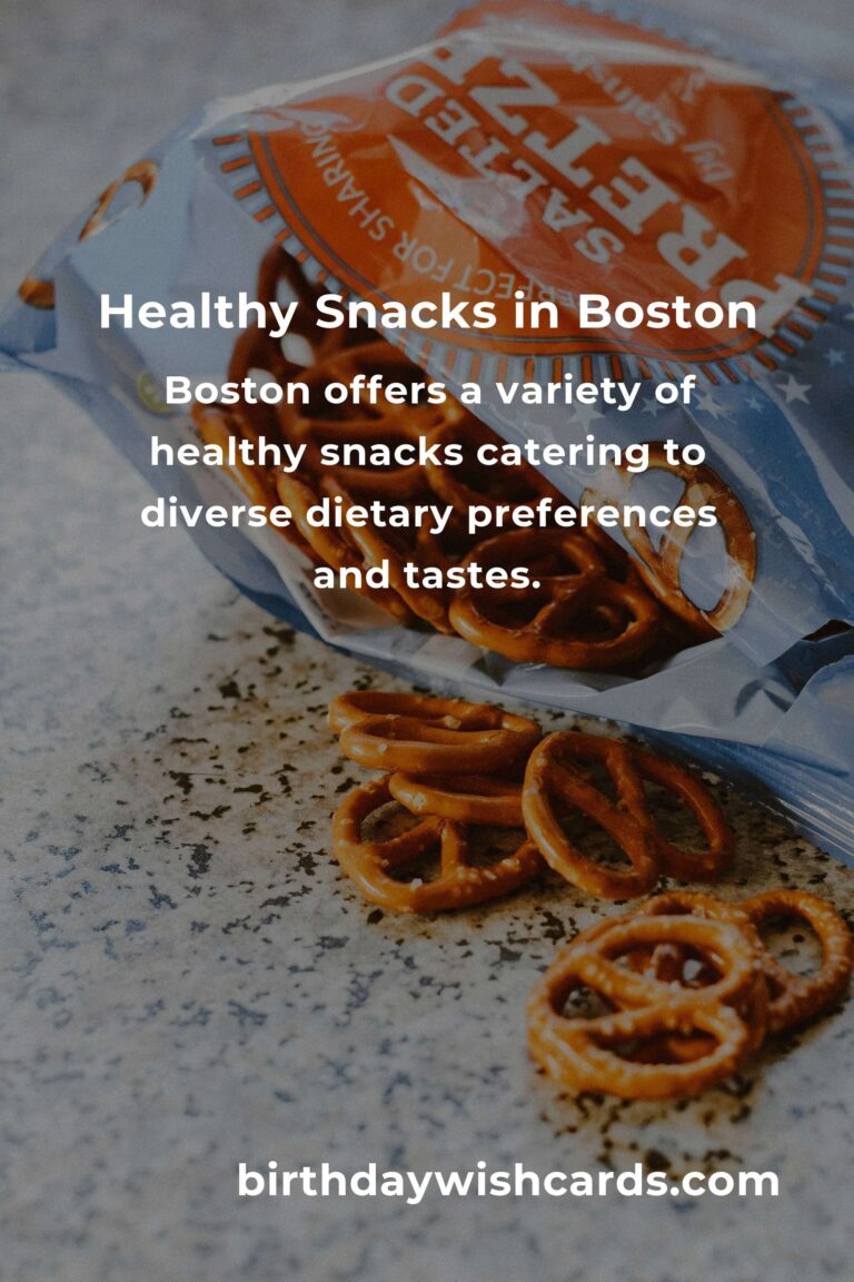 Discover the Best Healthy Snacks in Boston for 2025