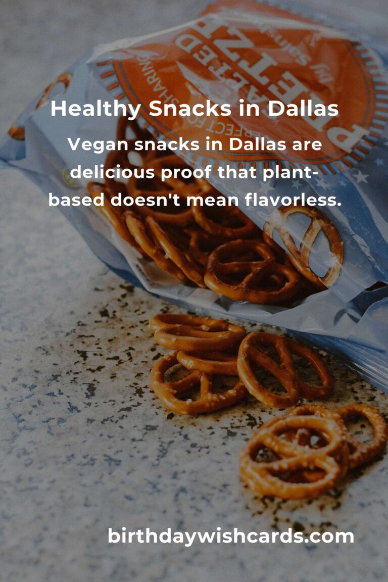 Discover the Best Healthy Snacks in Dallas for 2025: Nourish Your Body and Soul
