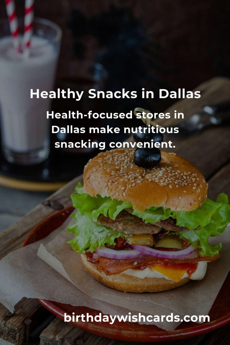 Discover the Best Healthy Snacks in Dallas for 2025: Nourish Your Body and Soul