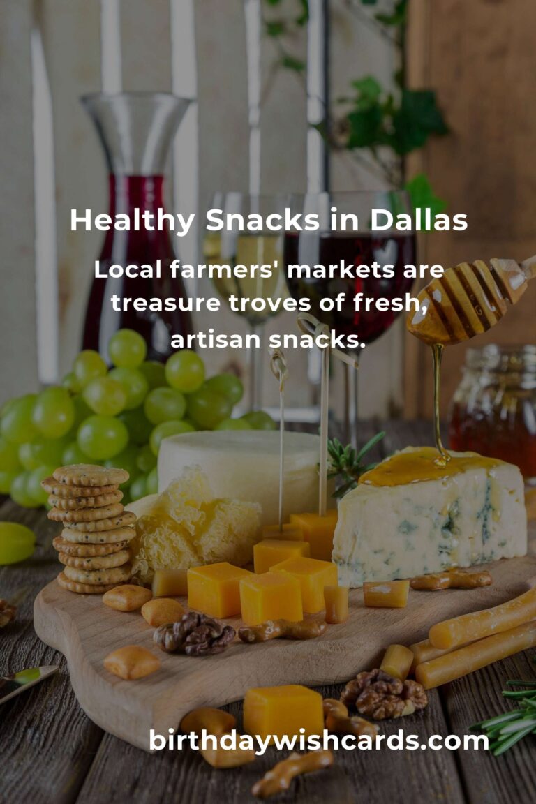 Discover the Best Healthy Snacks in Dallas for 2025: Nourish Your Body and Soul