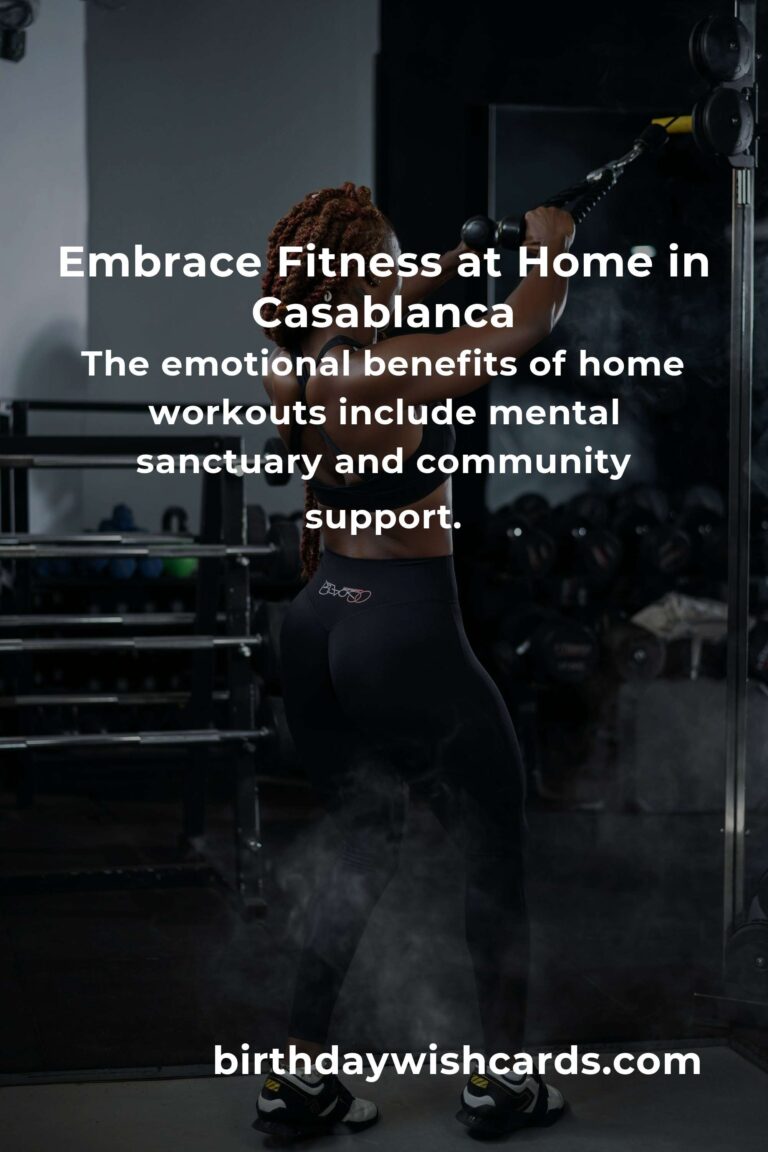 Discover the Best Home Workout Classes in Casablanca for 2025: Embrace Fitness with Heart