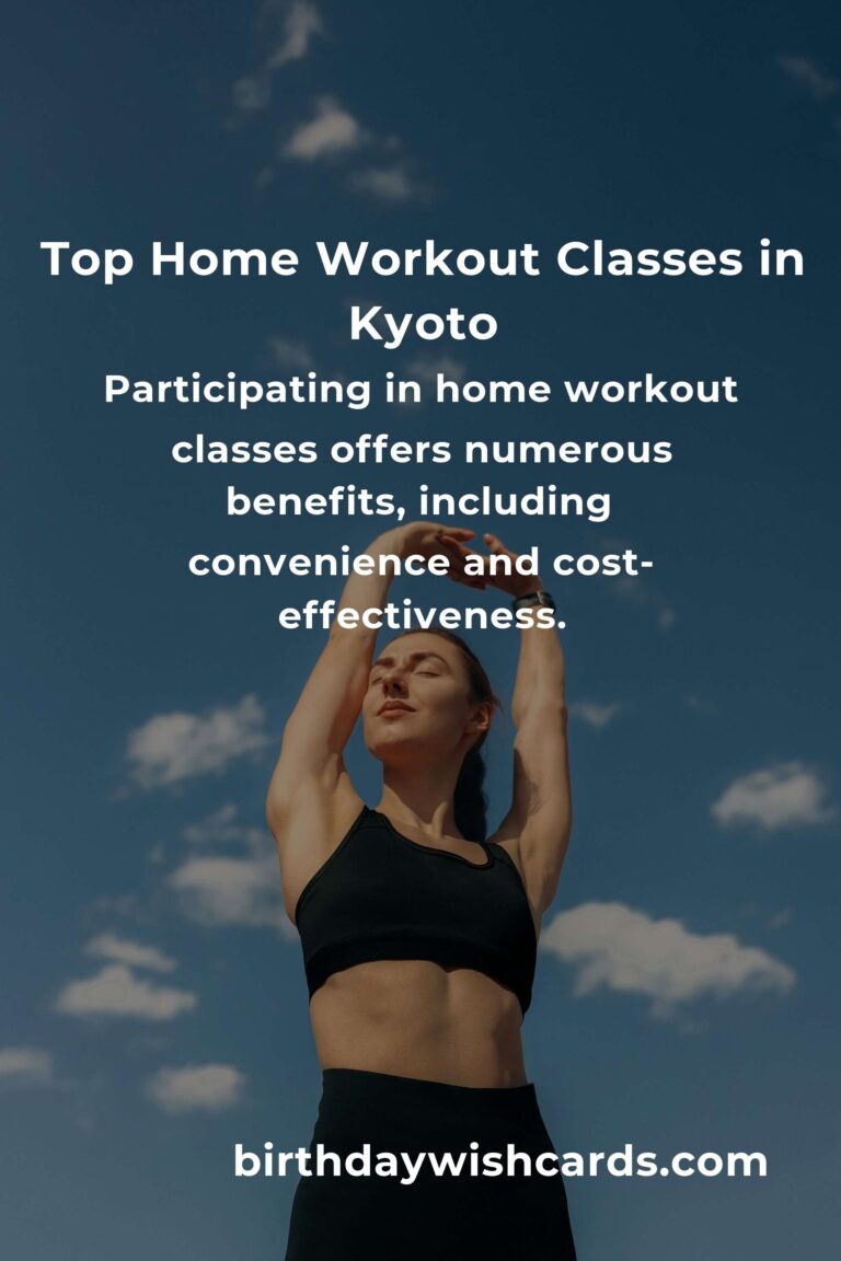 Discover the Best Home Workout Classes in Kyoto for 2025