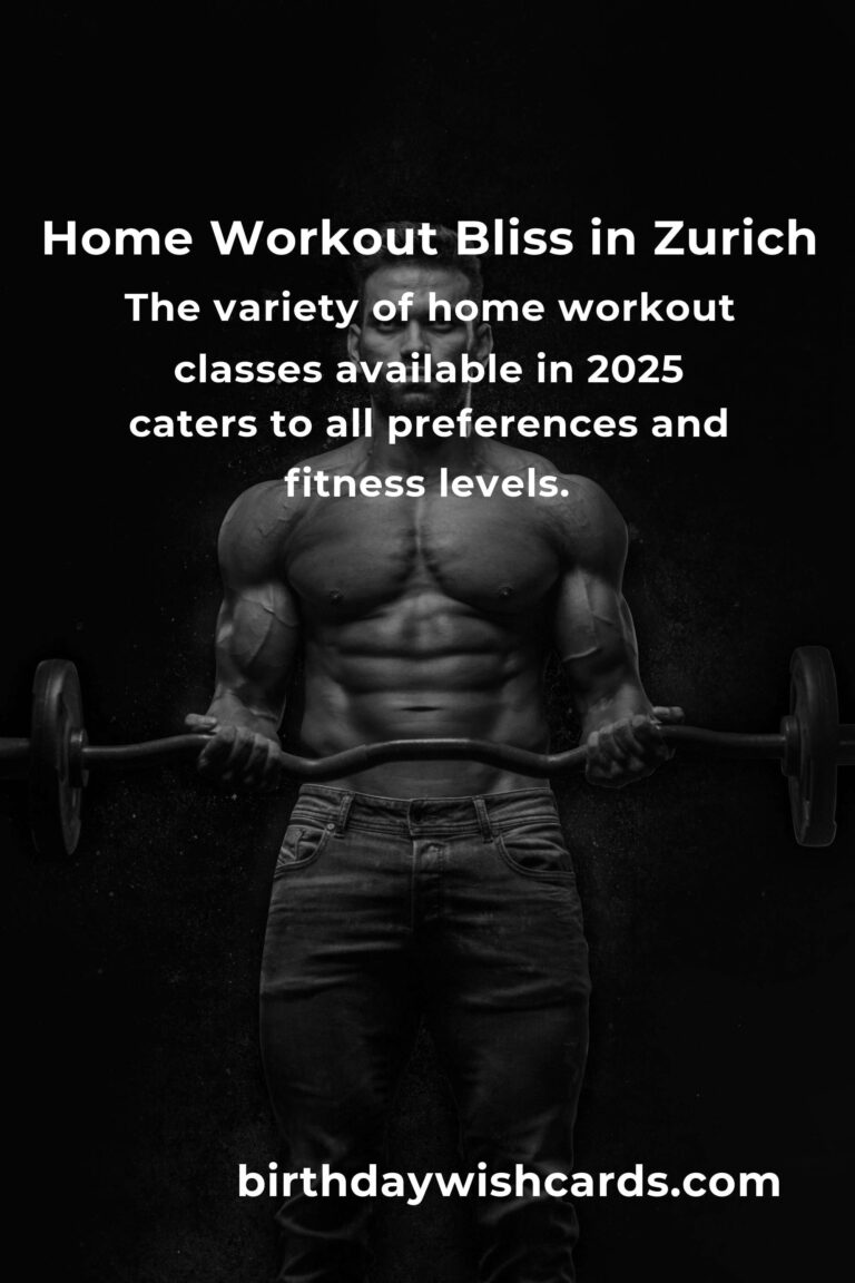 Discover the Best Home Workout Classes in Zurich for 2025: Transform Your Space, Transform Your Life