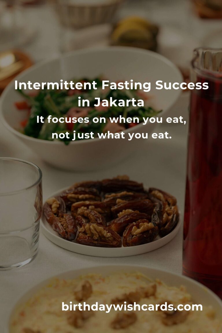Discover the Best Intermittent Fasting in Jakarta for 2025: Transform Your Health, Embrace a New You
