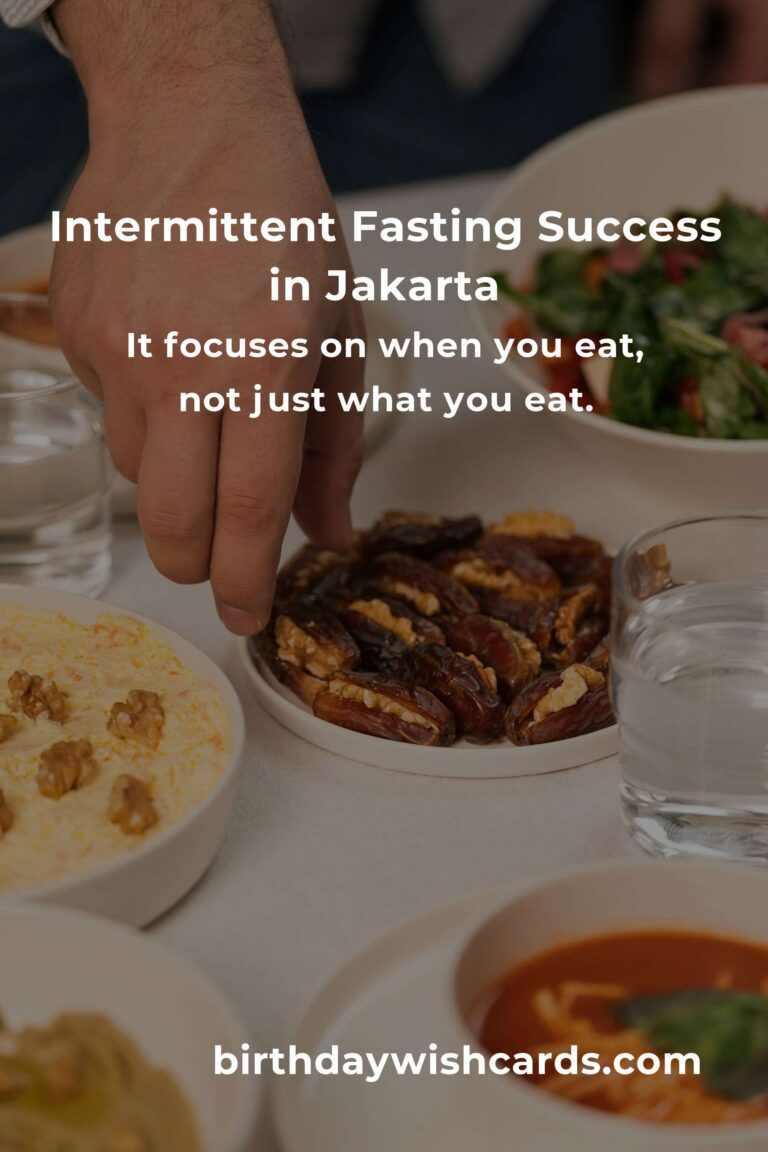 Discover the Best Intermittent Fasting in Jakarta for 2025: Transform Your Health, Embrace a New You