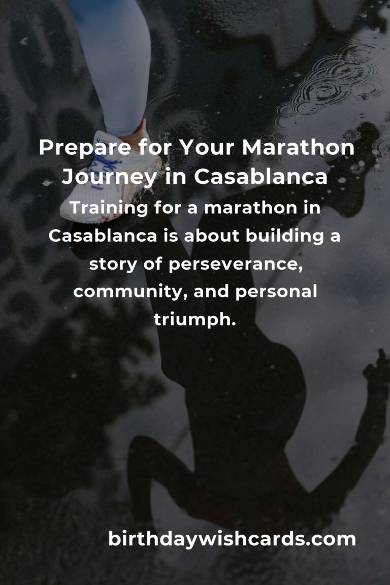 Discover the Best Marathon Training Classes in Casablanca for 2025: Your Journey Awaits