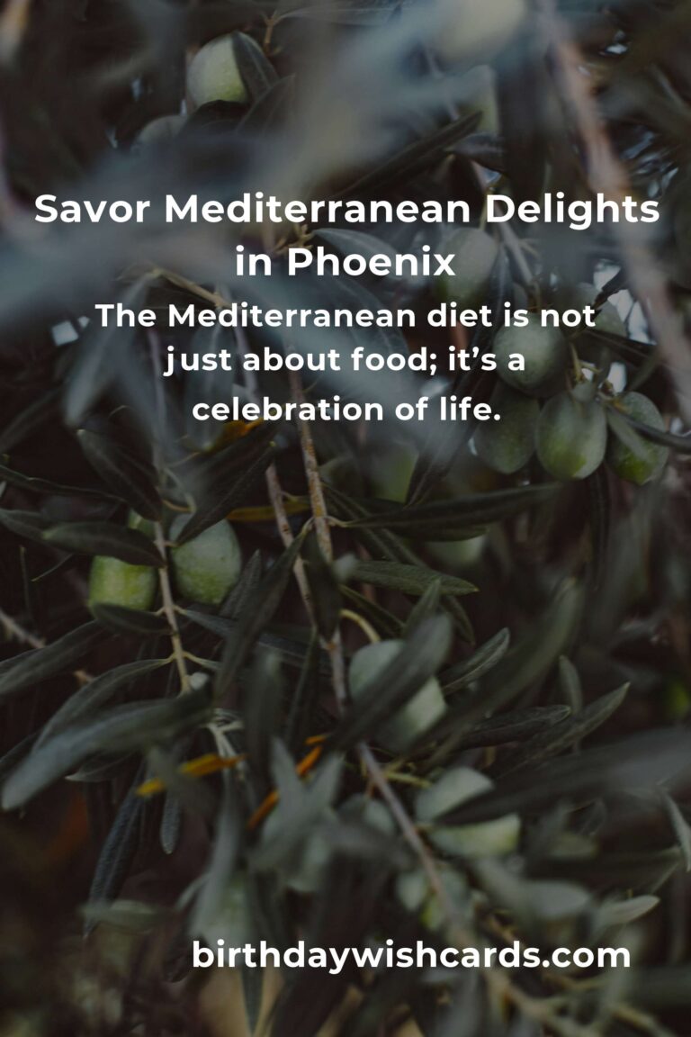 Discover the Best Mediterranean Diet Experiences in Phoenix for 2025