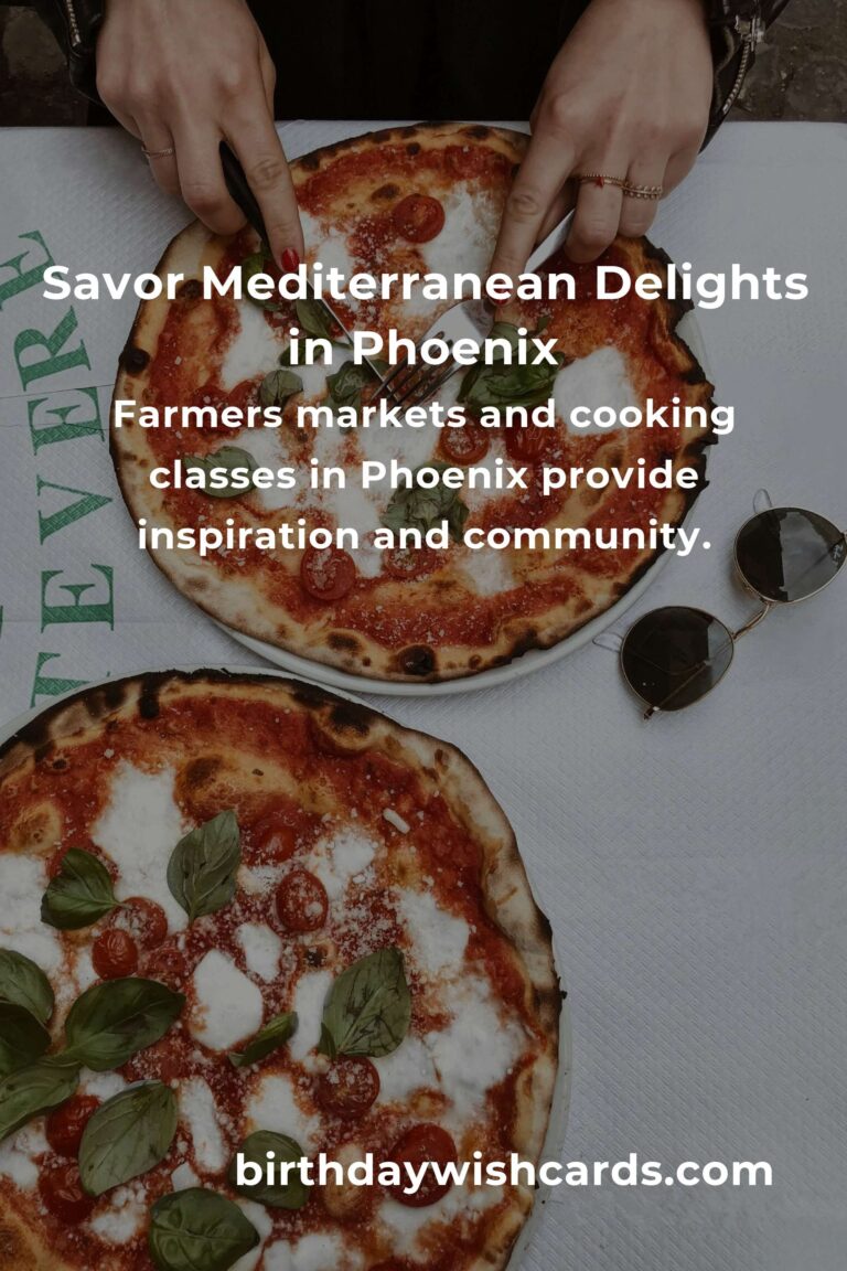 Discover the Best Mediterranean Diet Experiences in Phoenix for 2025