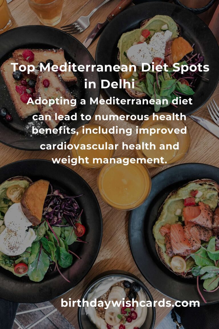 Discover the Best Mediterranean Diet Options in Delhi for 2025