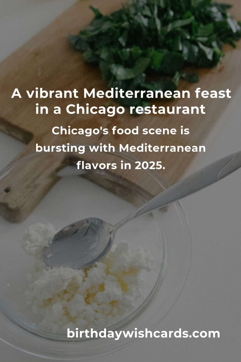 Discover the Best Mediterranean Diet in Chicago for 2025: A Delicious Path to Health & Happiness