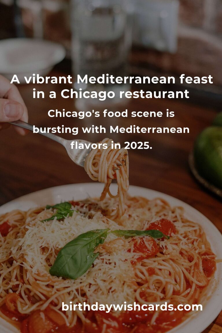 Discover the Best Mediterranean Diet in Chicago for 2025: A Delicious Path to Health & Happiness
