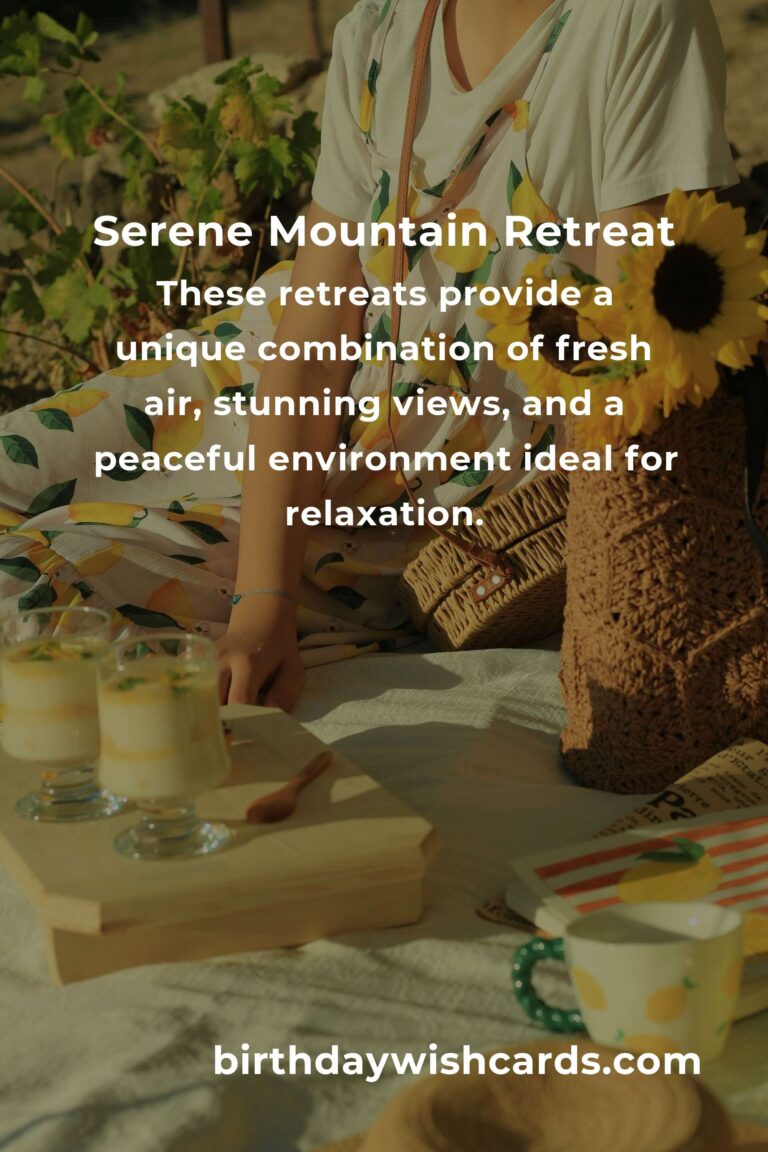 Discover the Best Mountain Retreats for Seniors in 2025