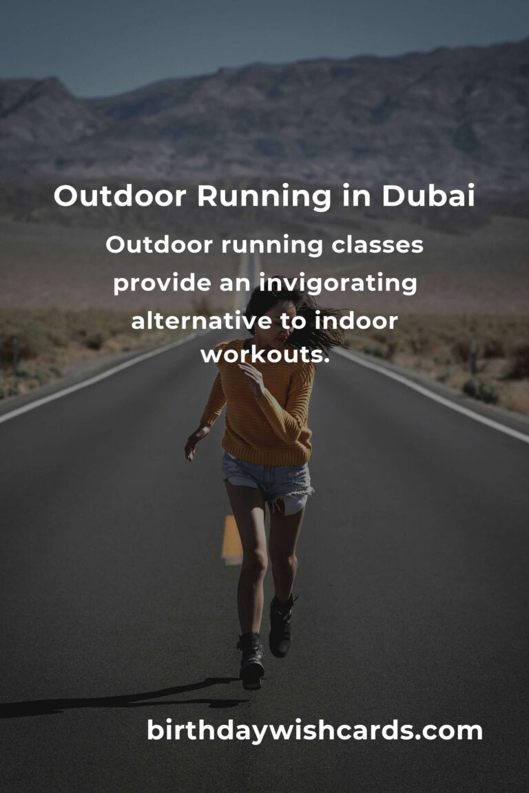 Discover the Best Outdoor Running Classes in Dubai for 2025