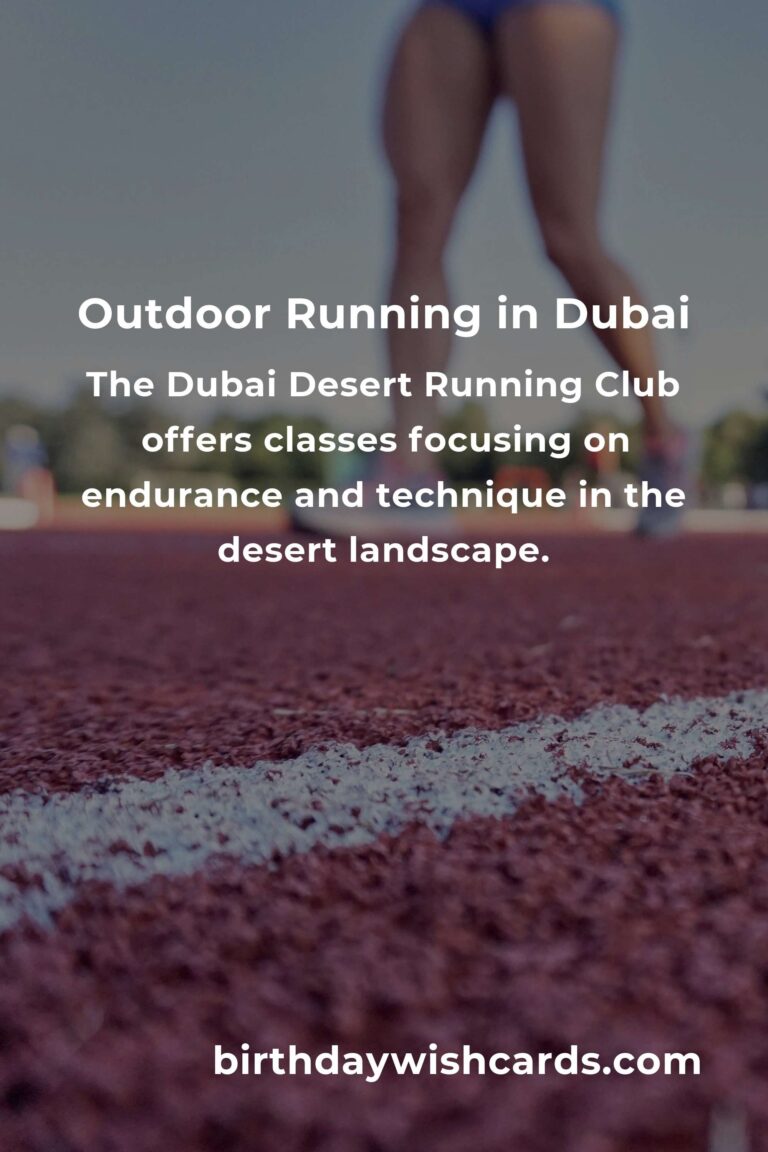 Discover the Best Outdoor Running Classes in Dubai for 2025