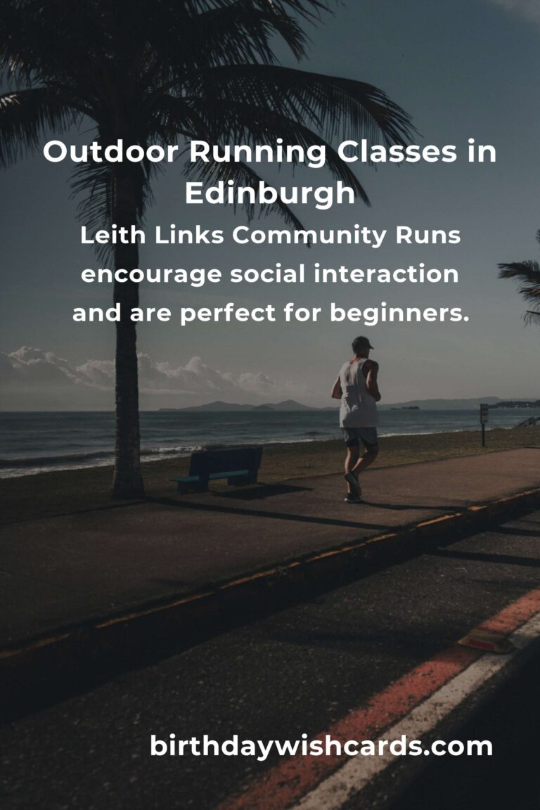 Discover the Best Outdoor Running Classes in Edinburgh for 2025