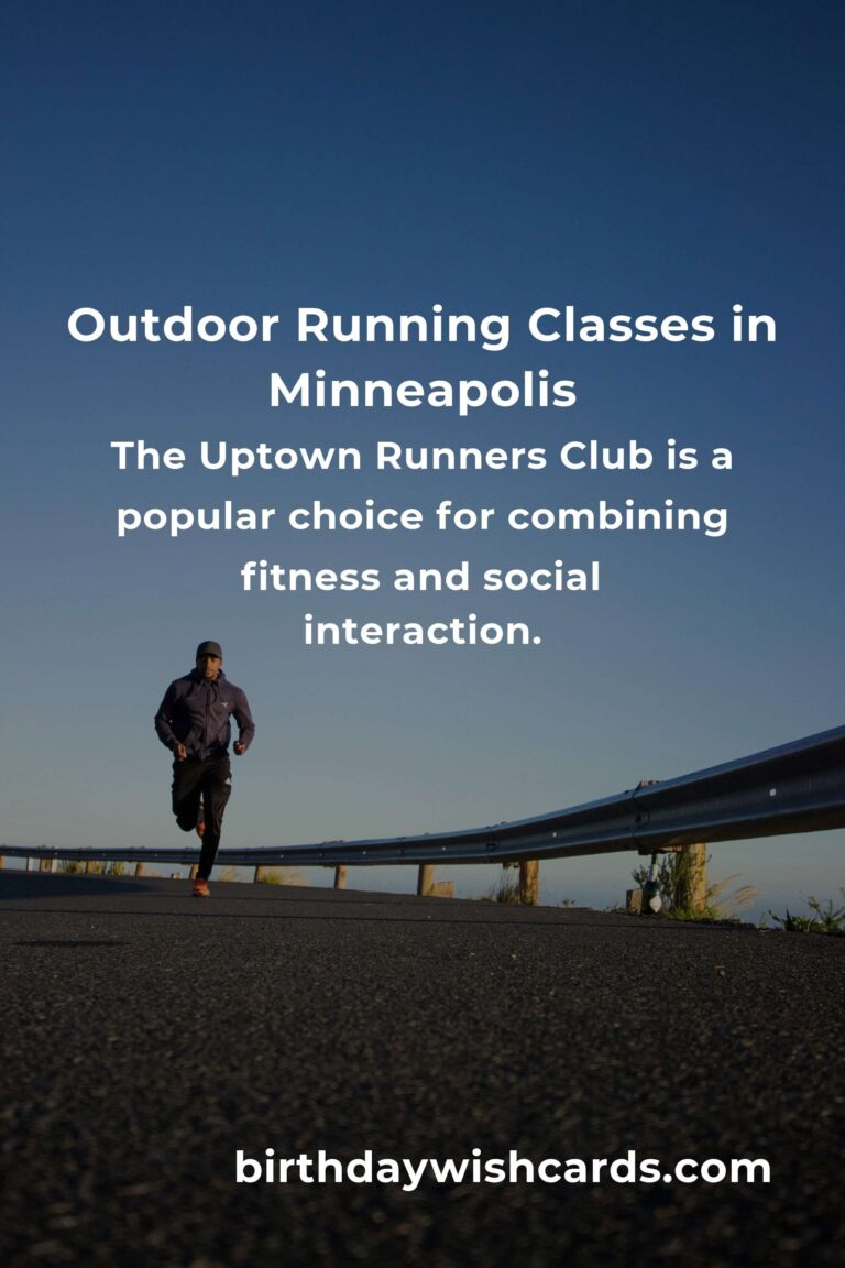 Discover the Best Outdoor Running Classes in Minneapolis for 2025