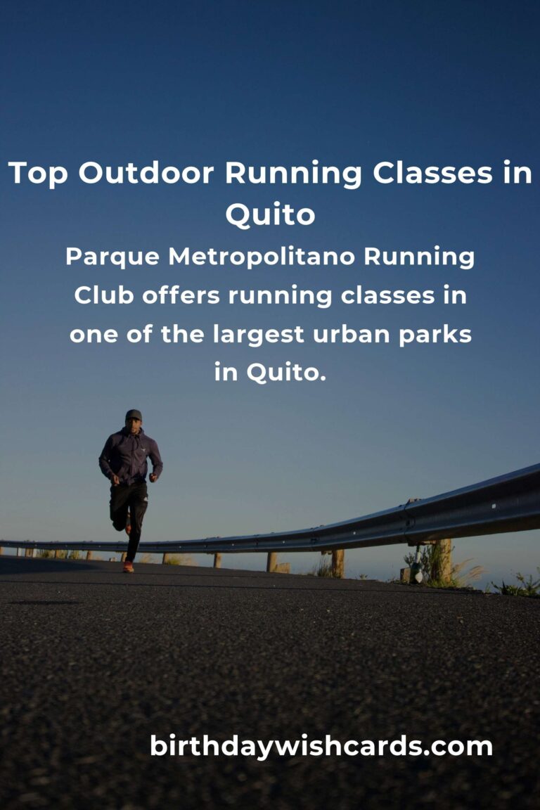 Discover the Best Outdoor Running Classes in Quito for 2025