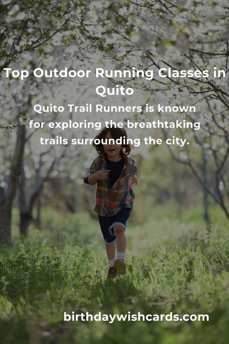 Discover the Best Outdoor Running Classes in Quito for 2025