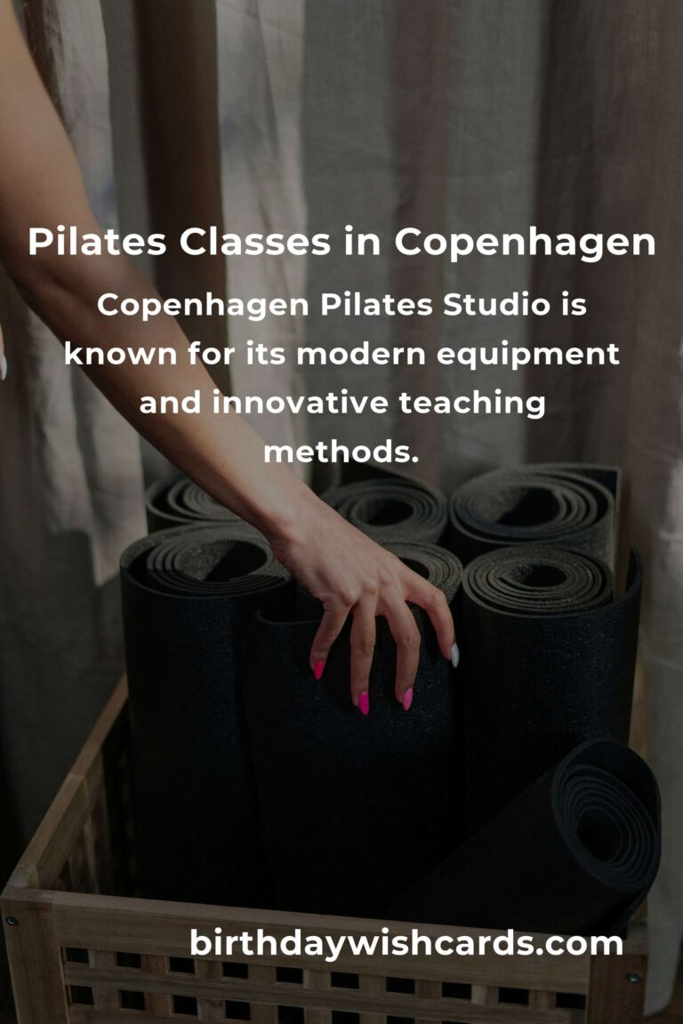 Discover the Best Pilates Classes in Copenhagen for a Healthier 2025
