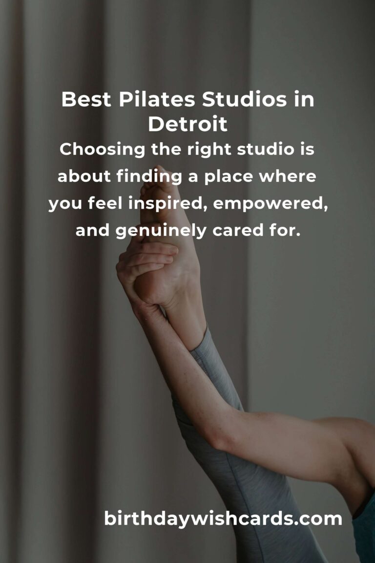 Discover the Best Pilates Classes in Detroit for 2025: Your Ultimate Guide to Wellness and Strength