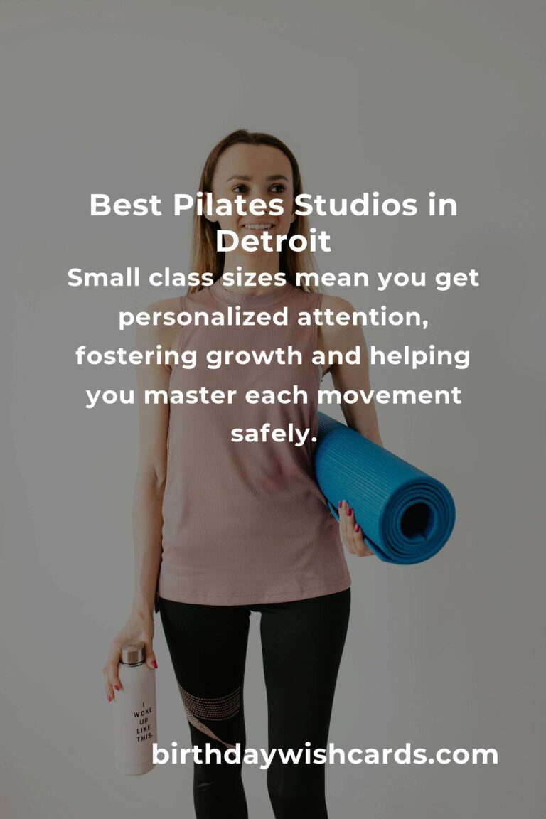 Discover the Best Pilates Classes in Detroit for 2025: Your Ultimate Guide to Wellness and Strength