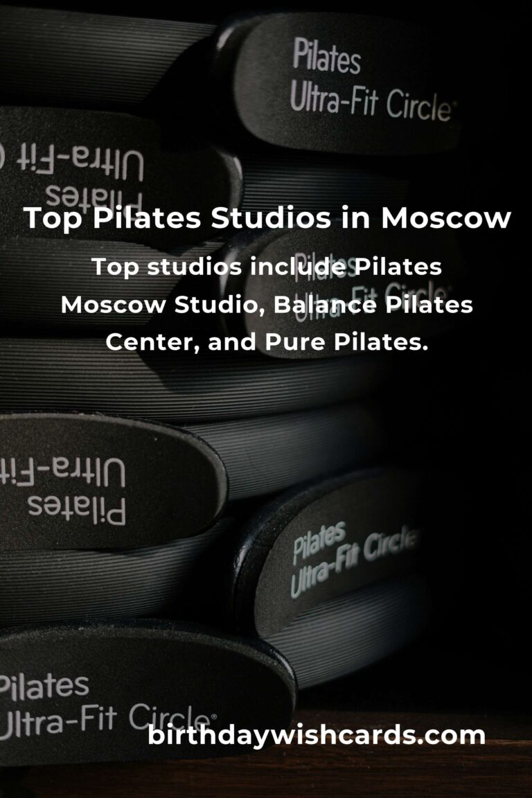 Discover the Best Pilates Classes in Moscow for 2025