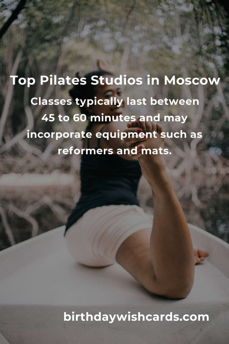 Discover the Best Pilates Classes in Moscow for 2025