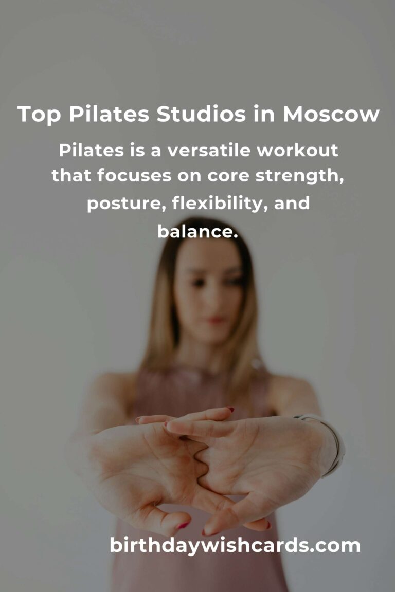 Discover the Best Pilates Classes in Moscow for 2025