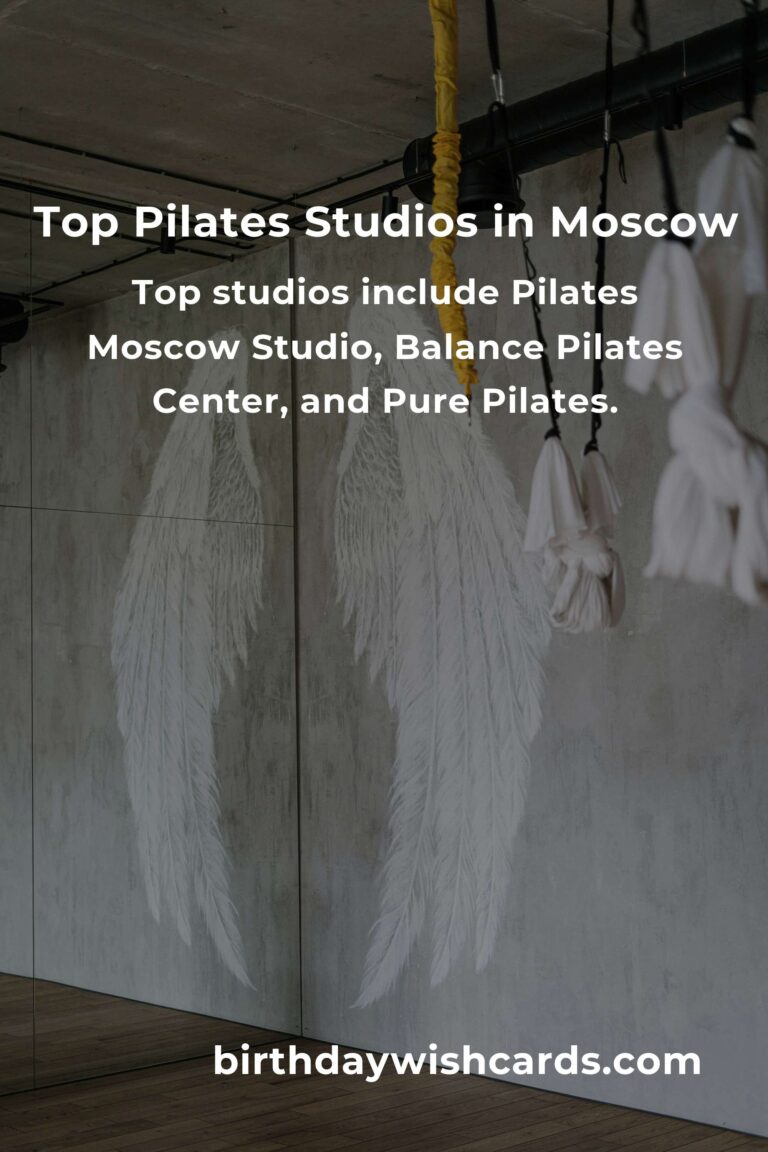 Discover the Best Pilates Classes in Moscow for 2025