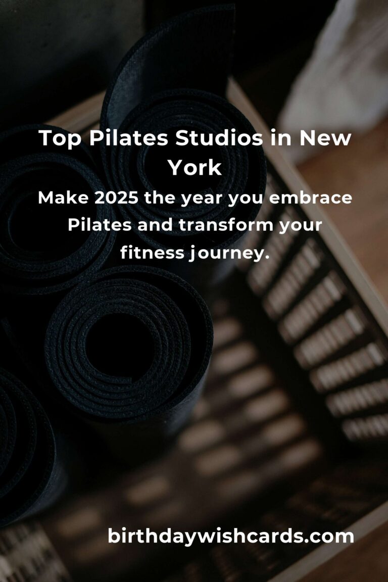 Discover the Best Pilates Classes in New York for 2025