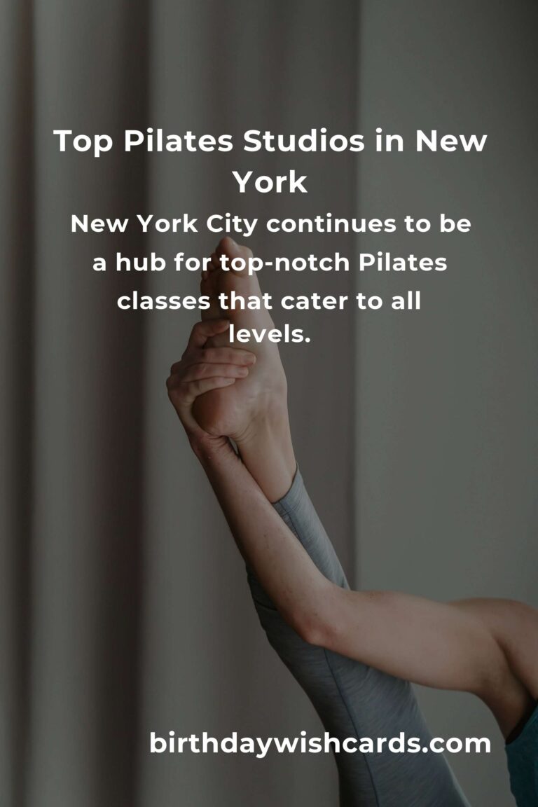Discover the Best Pilates Classes in New York for 2025