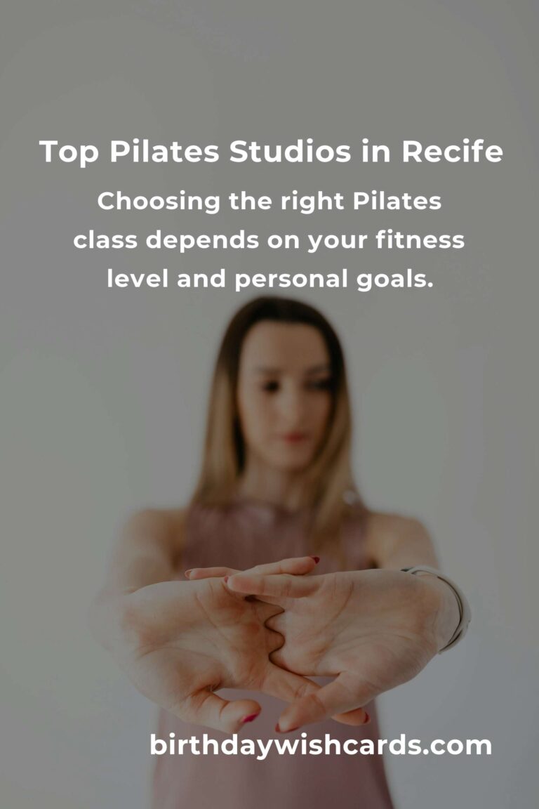 Discover the Best Pilates Classes in Recife for 2025